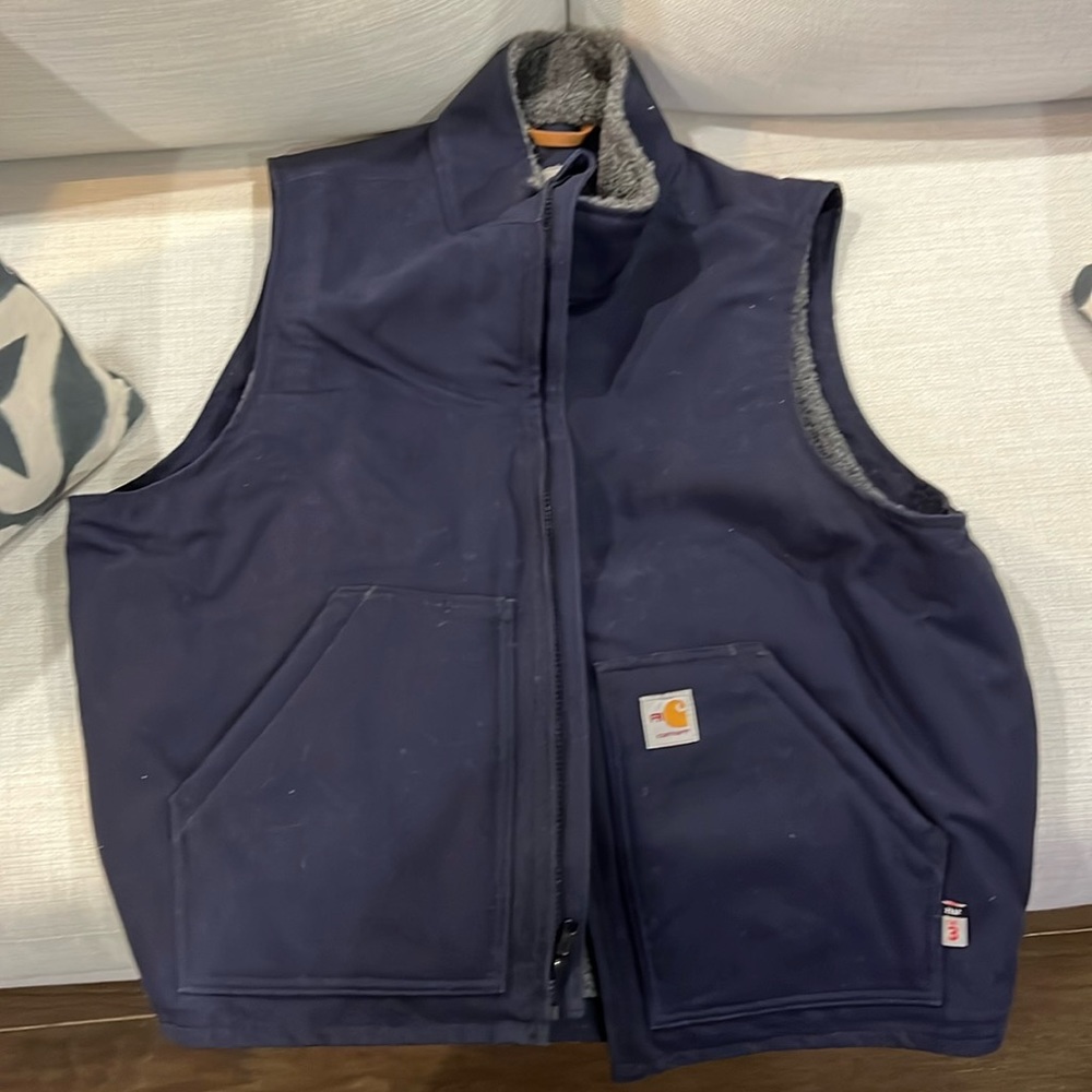 Carhartt Flame Resistant (FR) Sherpa Lined Duck Vest